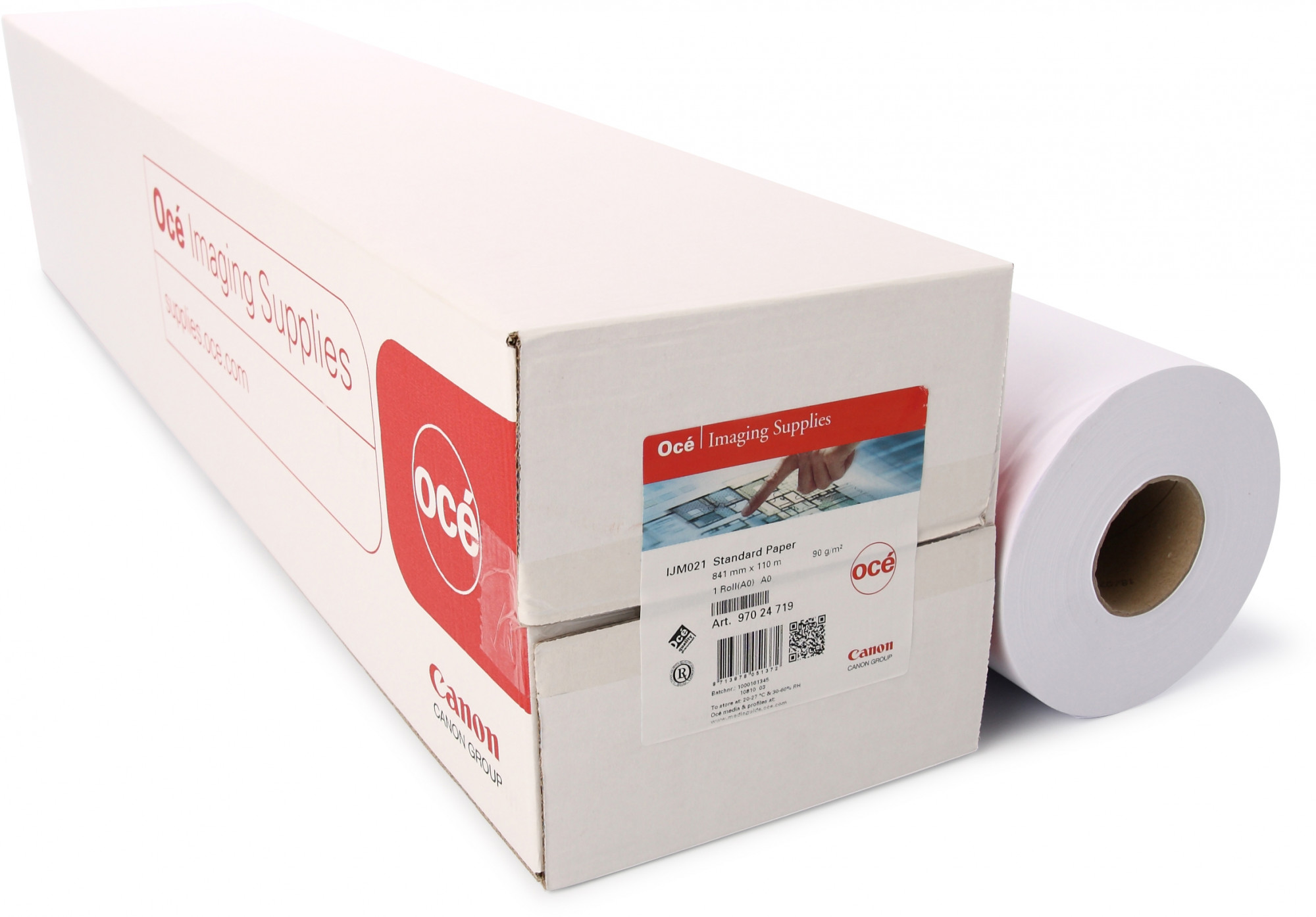 7675B040 Ijm021 oce standard paper, 90 g/m2, 0,841x110m Canon 