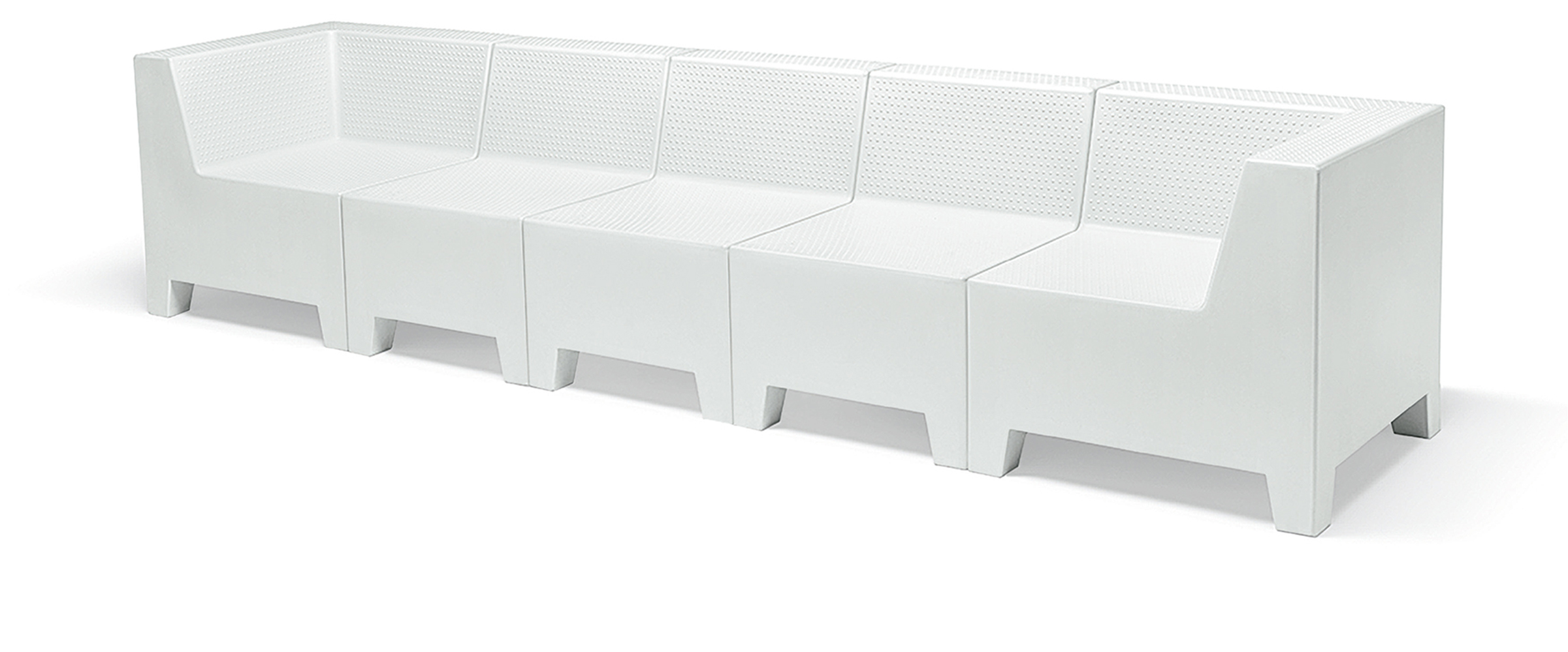 Playa 204 Модульная система сидений, полиэтилен ротационного формования. Угловой модуль. Et al. Playa - Вид №2