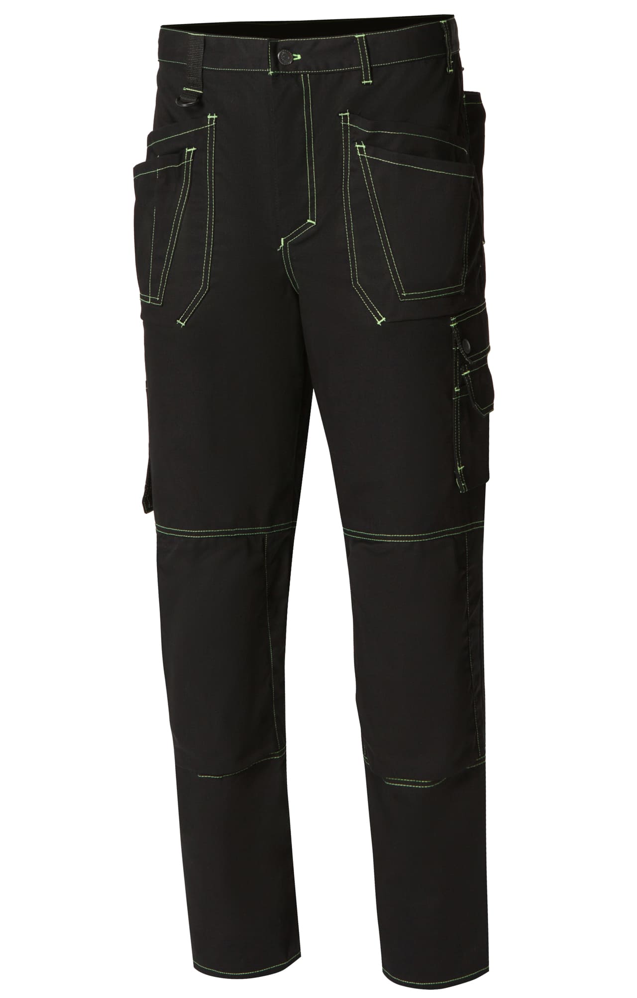 69774 Костюм "Премиум" летний черный с лимонным  Летняя спецодежда размер 60-62/182-188  - Вид №4