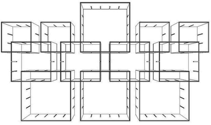 Müller Small Living Модульный книжный шкаф  Kx200-312  - Вид №30