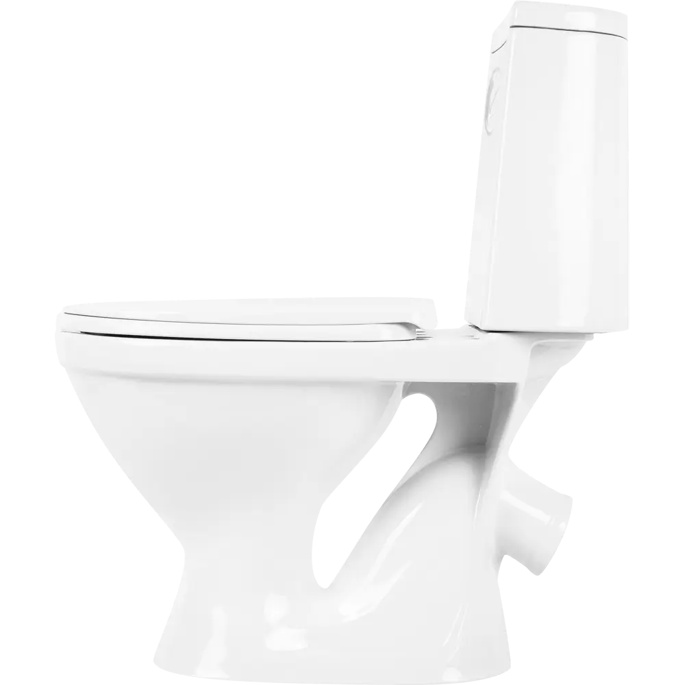 Унитаз напольный Santeri «Прайм» косой выпуск двойной слив SANTEK STLM-2105796 - Вид №1