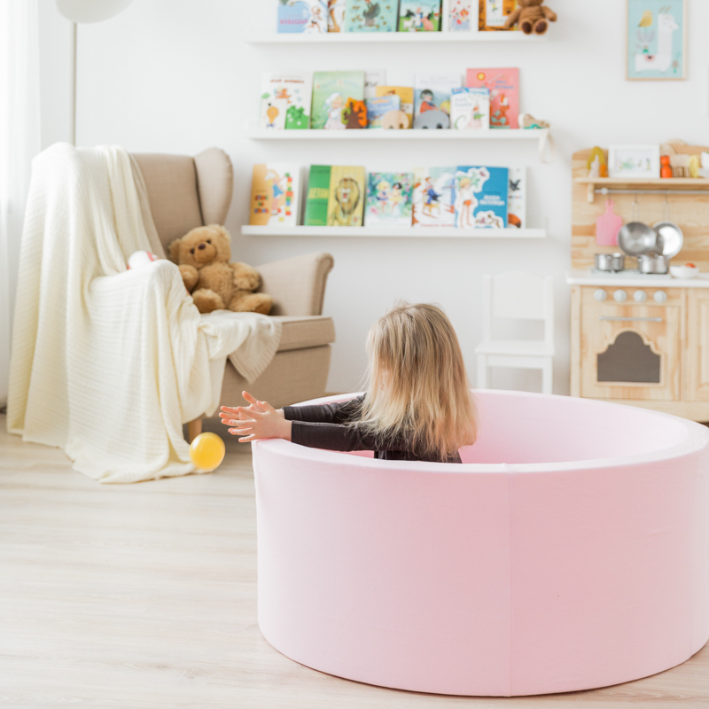 Детский сухой бассейн розовый (без шаров) VAMVIGVAM  281501 Розовый Santreyd  - Вид №9