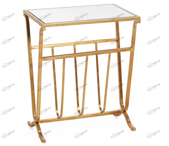 Газетница с зеркальной столешницей BUREAU  262990 Белый 