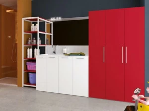 Archeda Постирочный шкаф в нпл для стиральной машины Laundry