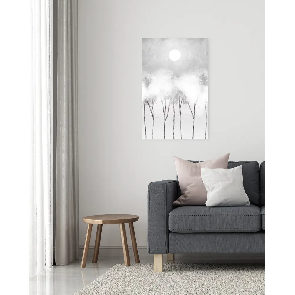 Картина на холсте Зимние мотивы 40x60 см 86551628 STLM-2139586 Постер-лайн  - Вид №1
