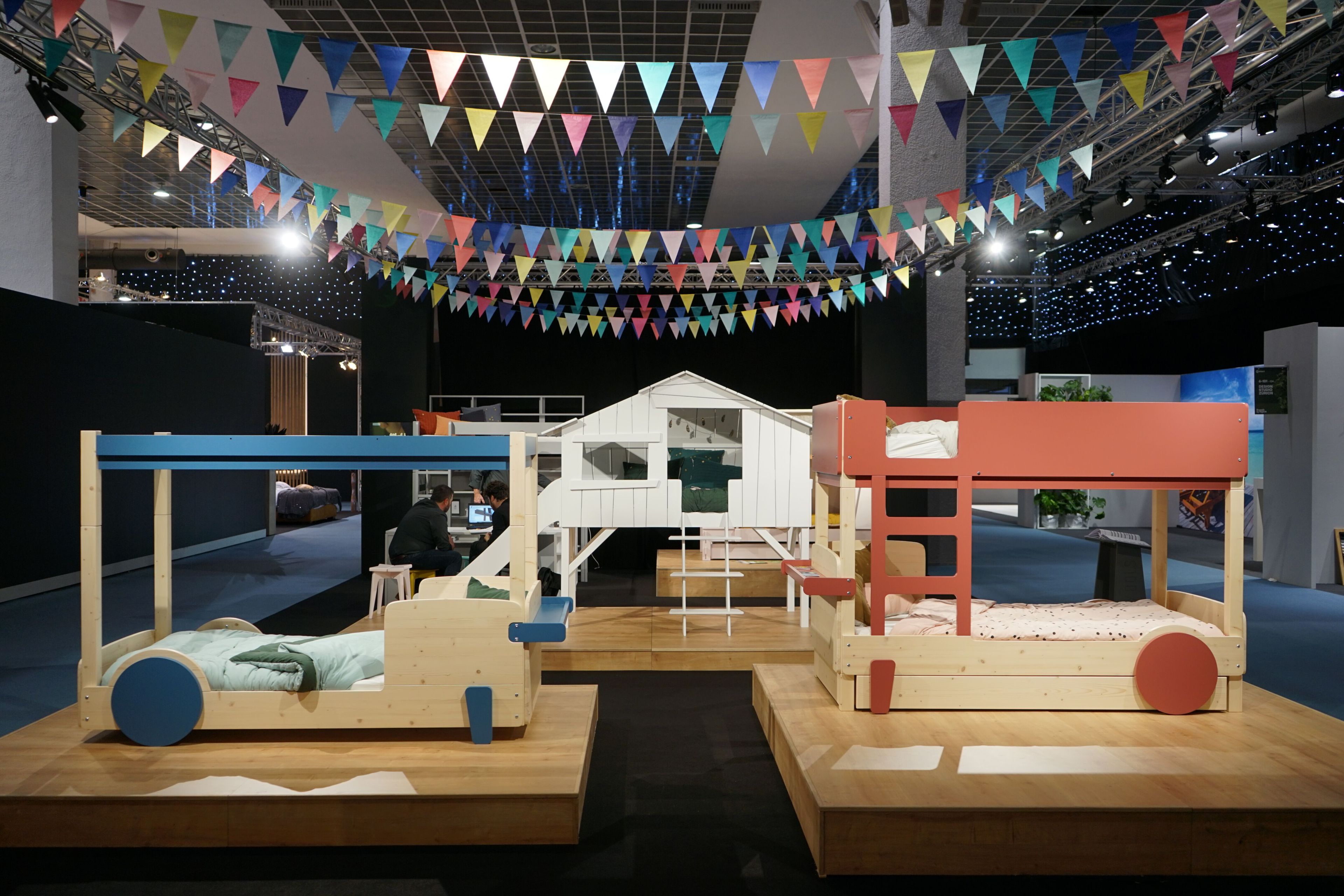 Деревянная односпальная кровать с балдахином Mathy by Bols ARCH-00085571 - Вид №9