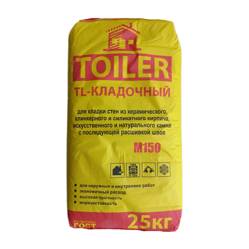 Кладочная смесь Toiler M150 TL 25 кг STLM-2049711