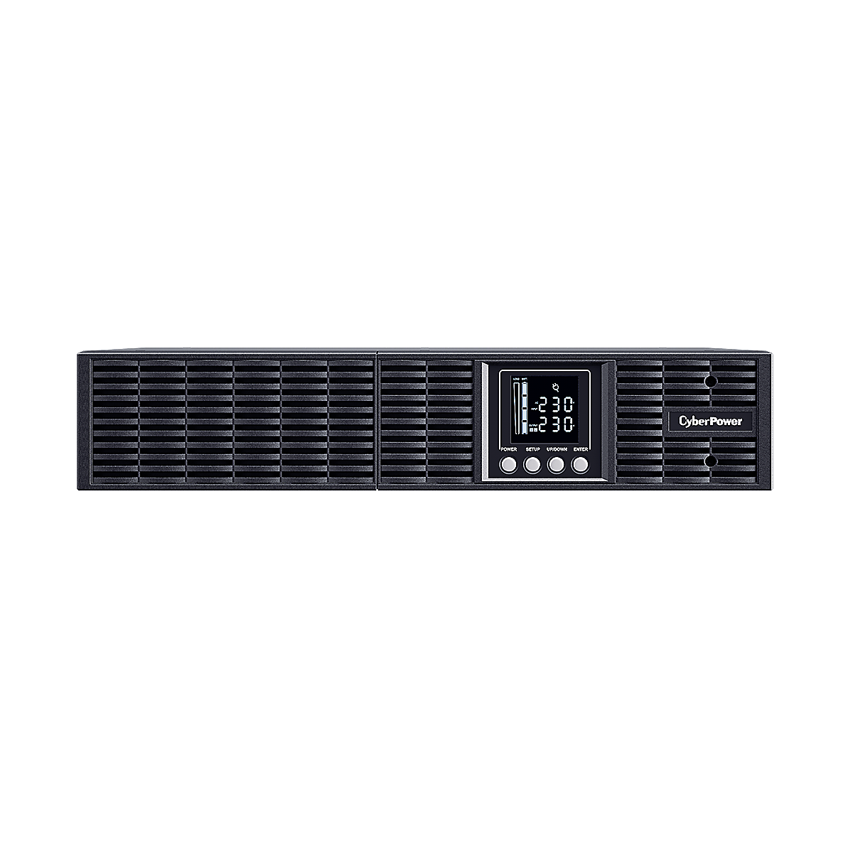 PLT2000ELCDRT2U Ups line-interactive 2000va/1800w usb/rs-232/epo/snmpslot (8 iec с13) Cyberpower Santreyd  - Вид №2