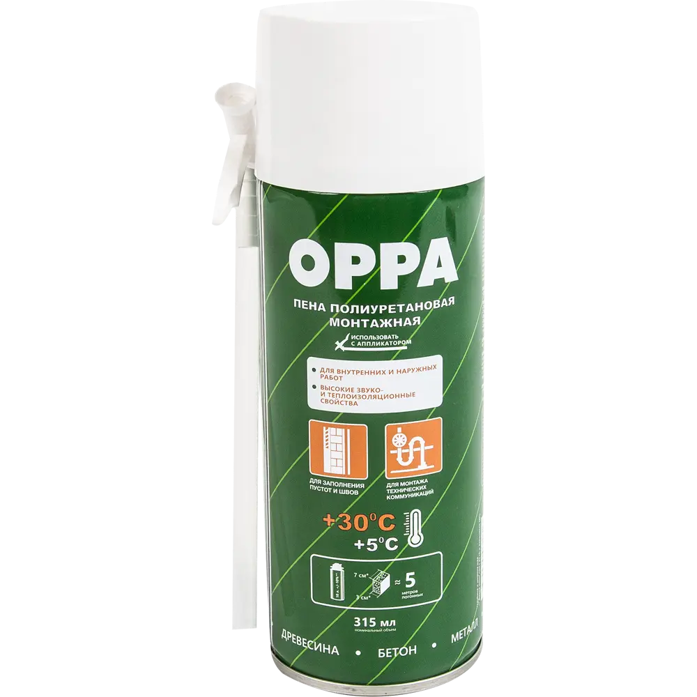 Пена монтажная ручная Oppa летняя 315 мл STLM-2127880
