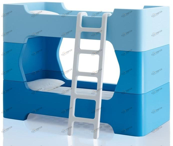 Magis Односпальная двухъярусная кровать, штабелируемая sun-id-1492531