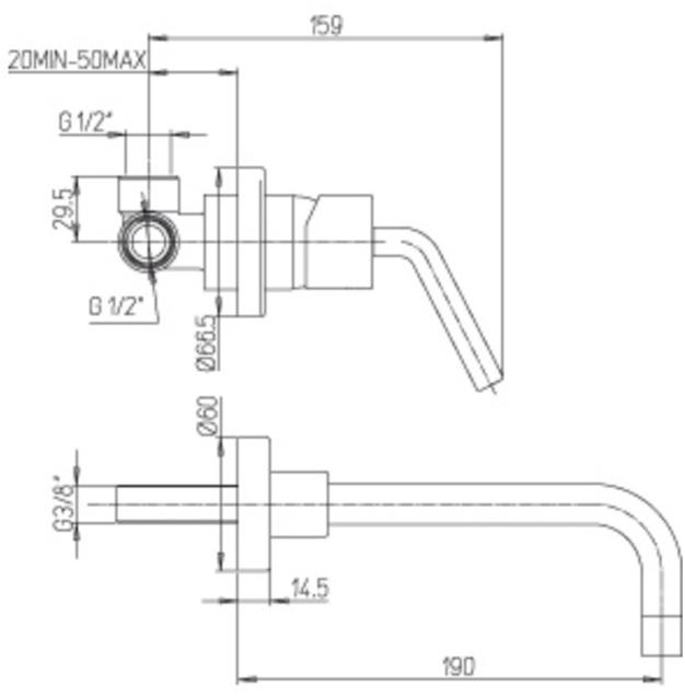 Paini Pixel new 81CR208NEW смеситель для раковины - Вид №2