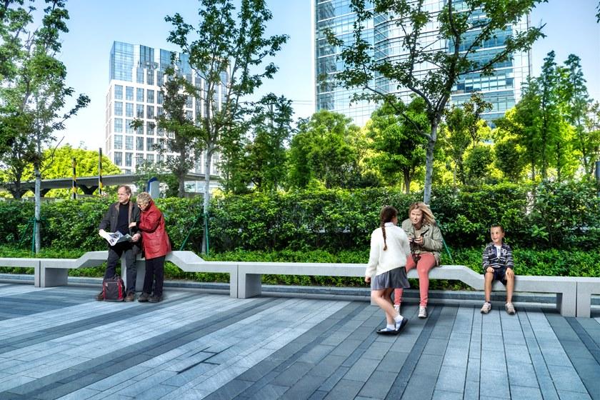 Bellitalia Реконструированная каменная скамья Venezia sun-id-1458326 - Вид №3