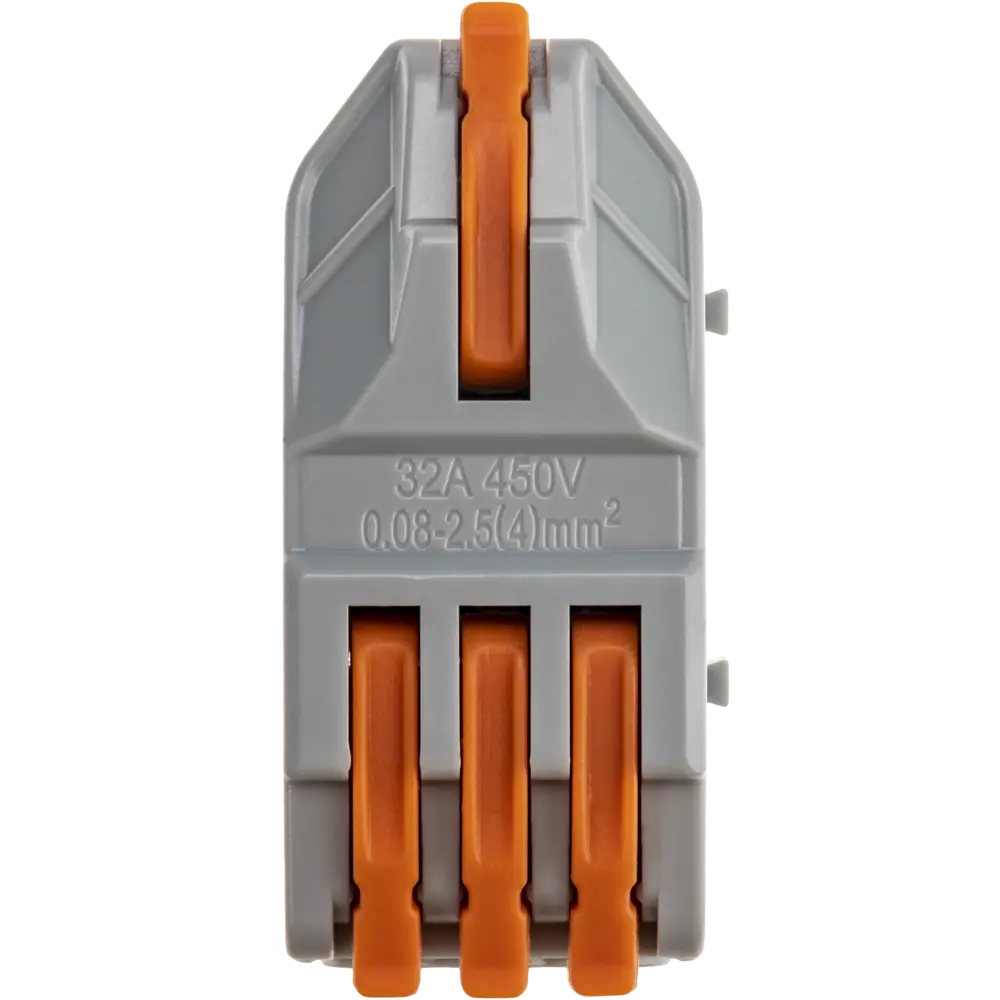 87887424 Клемма разветвительная Duwi 26665 4-проводная 4 мм 4 шт. STLM-1117901  - Вид №3