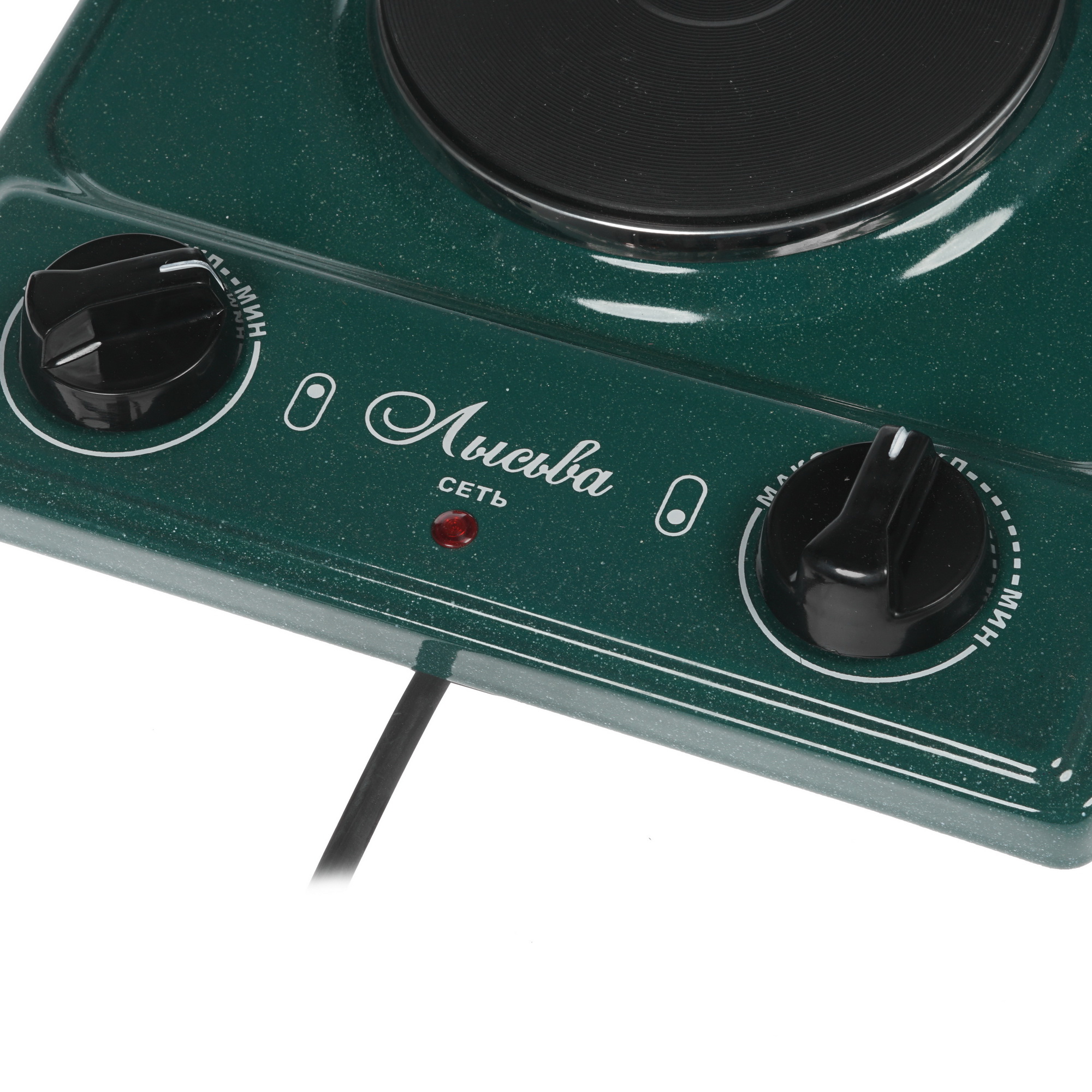 8125608 Плита компактная электрическая Лысьва ЭПБ 22 зеленый STDN-0063863 - Вид №2