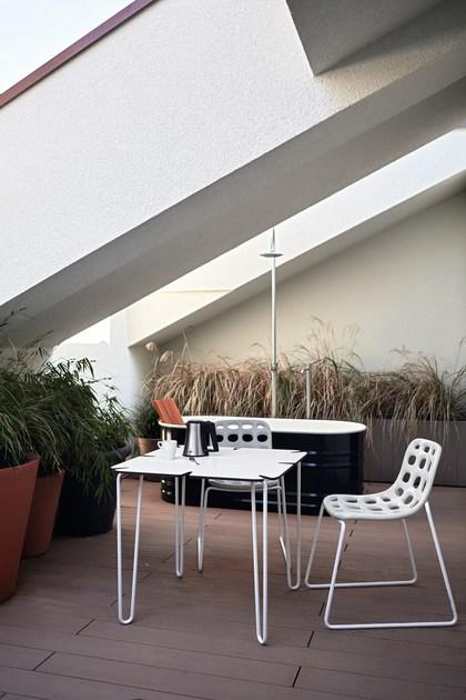 Myyour Штабелируемый стул на салазках из Poleasy® Chips sun-id-1368629 - Вид №1