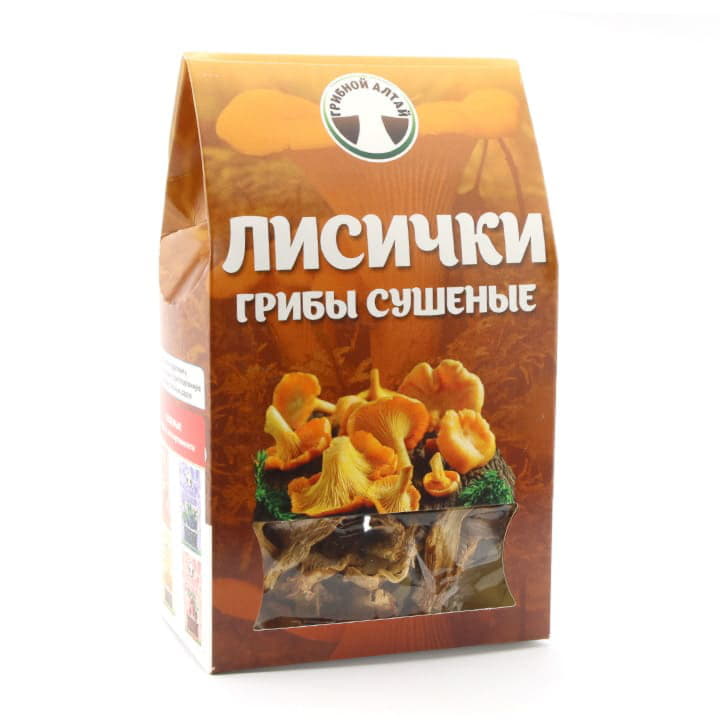 Сушеные лисички грибы Грибной край Santreyd 3881 - Вид №1