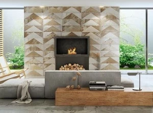 Aparici Настенная керамическая плитка под бетон Brickwork