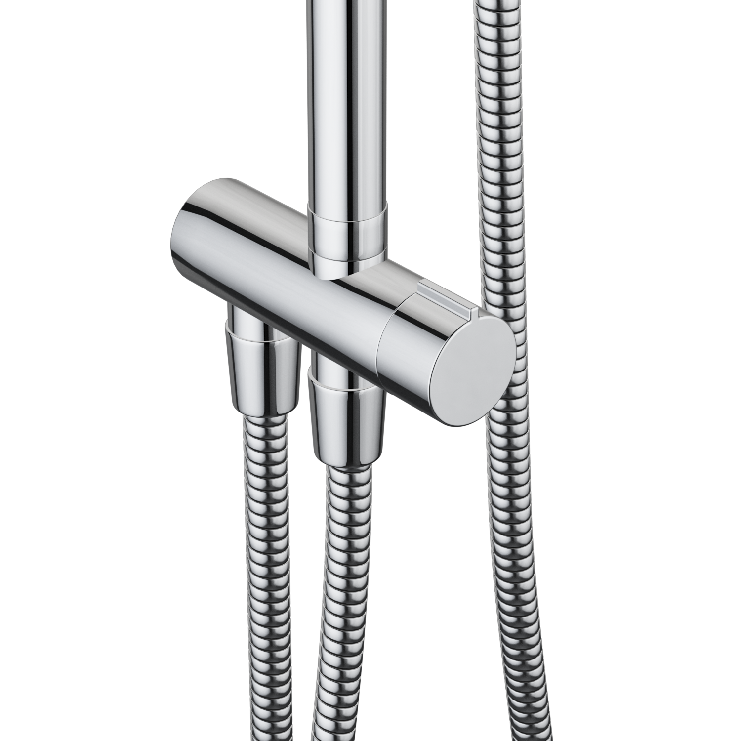 978100000 душ. система: верх. душ 200 мм ручн. душ d-110 мм 3 режима Damixa Origin One  - Вид №5