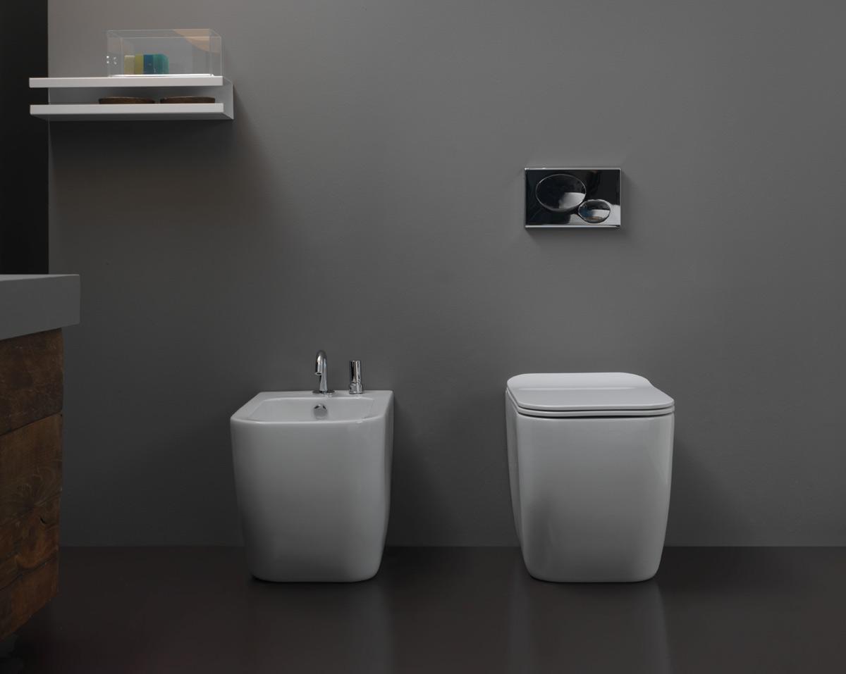 BRBI0123 Напольное биде приставное GSG CERAMIC BRIO - Вид №3