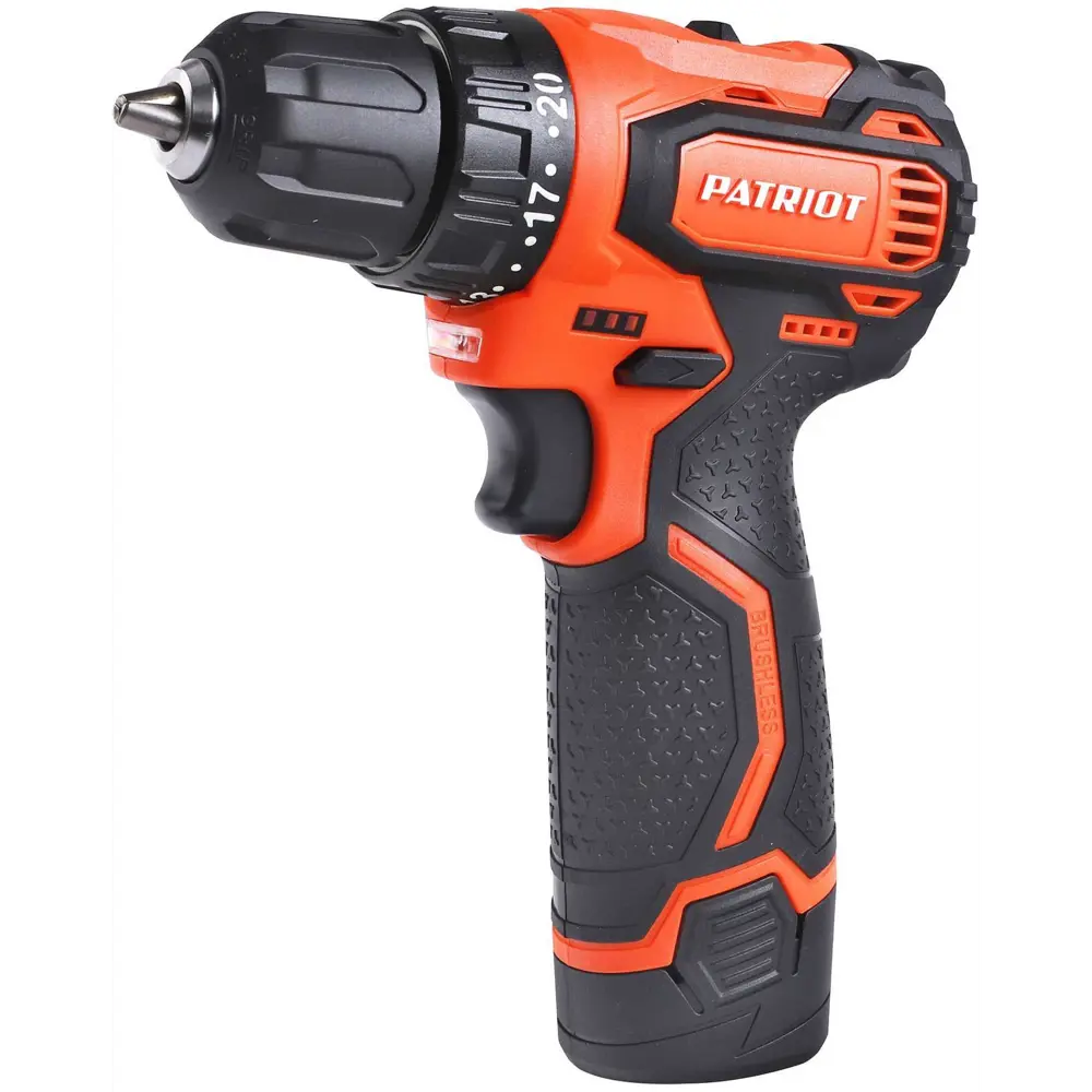 Аккумуляторный шуруповерт Patriot BR367LIBL с бесщеточным двигателем 89346122 STLM-0838464 - Вид №2