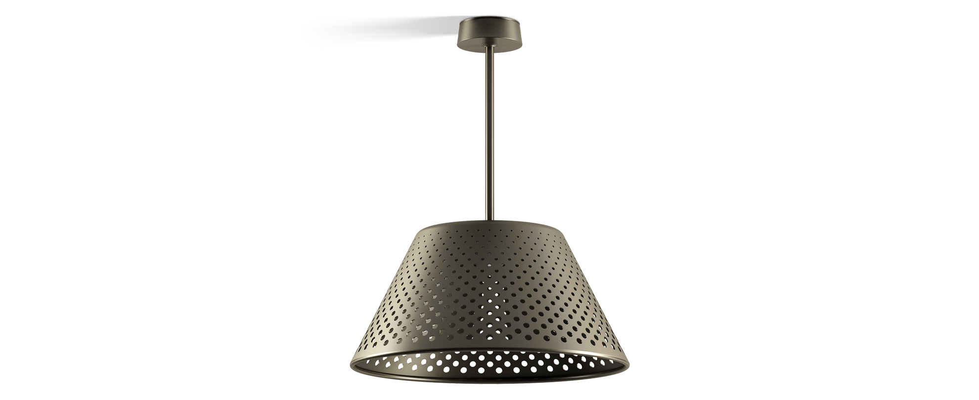 3270816 Потолочный светильник Platek MESH XL Soffitto  MESH XL h. 1035 mm - LED 3000K 75°  - Вид №1