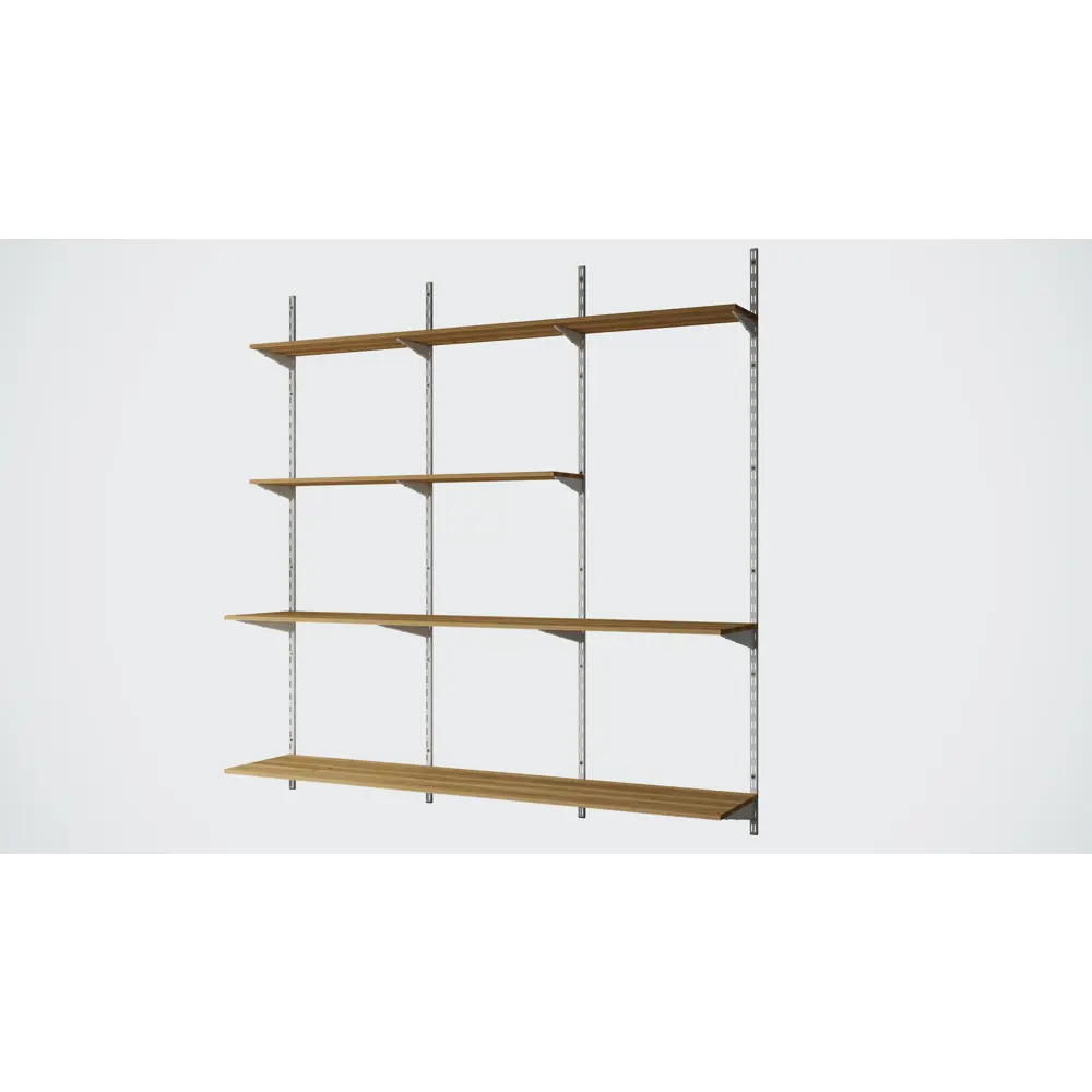 Кронштейн двухрядный KONSENSA 8x1.3 см нагрузка до 25 кг цвет белый STLM-2036504 - Вид №4