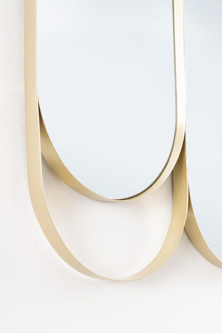 Настенное зеркало с металлической рамкой BIZZOTTO NAMITA ARCH-00152891 - Вид №1