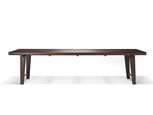 Садовая скамейка из красного дерева