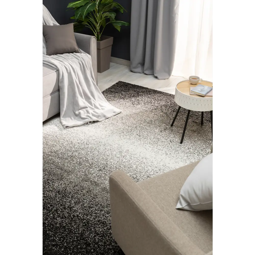Ковер полипропилен Флоу L002 200x300 см цвет темно-серый 82172637 STLM-2149949 MERINOS  - Вид №4