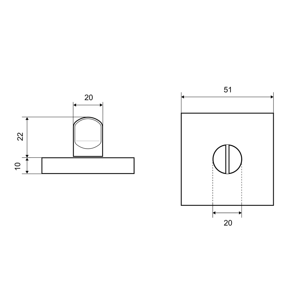 Накладка фиксатор Palladium Z 200 BK BB ЦАМ цвет черный STLM-2169428 - Вид №3