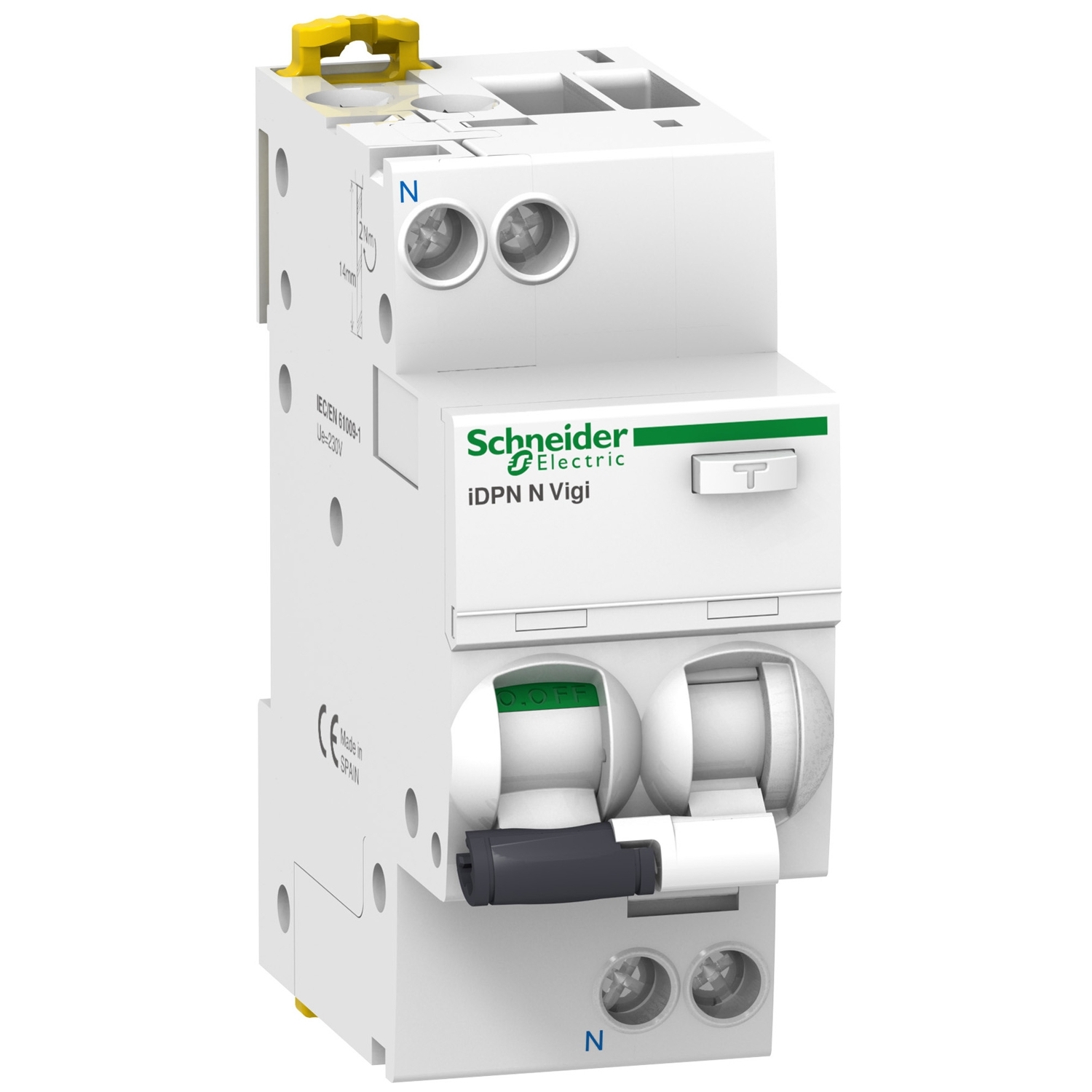 A9D69640 Дифавтомат Acti9 2P 40А (B) 6кА 300мА (AC) Schneider Electric Acti 9 