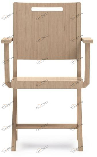 PIAVAL Стул из бука с подлокотниками Swing | health & care 32-63/4