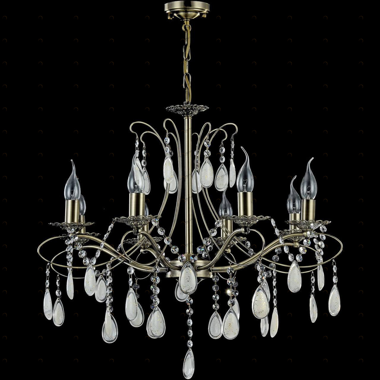 Подвесная люстра Freya Antonia FR2320-PL-08-BS FREYA ANTONIA BRONZE 187156 Бронза 