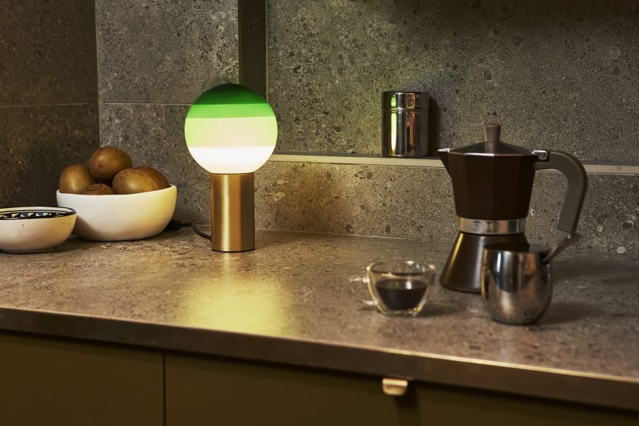 085693 Настольный светильник S сине-графитовый Marset Dipping Light  - Вид №2