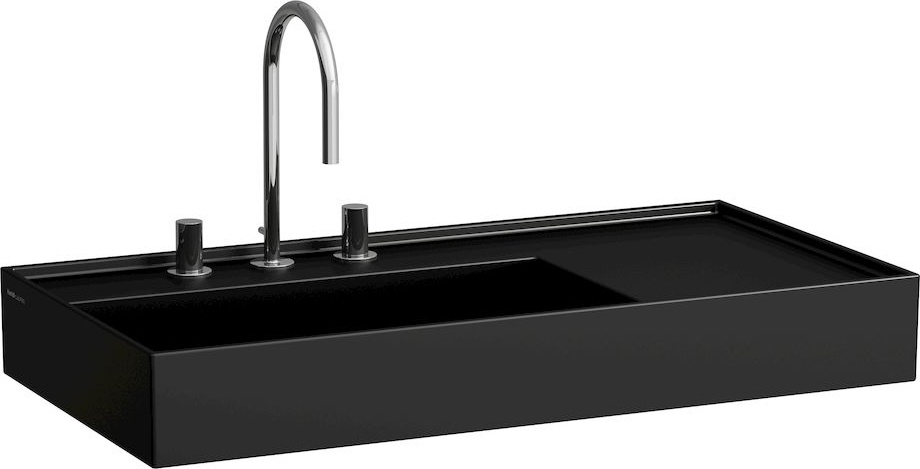 H8103387571581 Раковина, полочка справа, со специальным скрытым сливом LAUFEN PRO - Вид №12