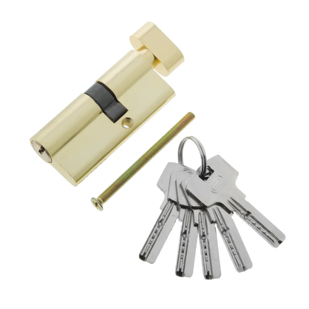 Цилиндр Standers ключ/вертушка 30х40 золото,TT-CANB3040GD STLM-2189593 - Вид №1