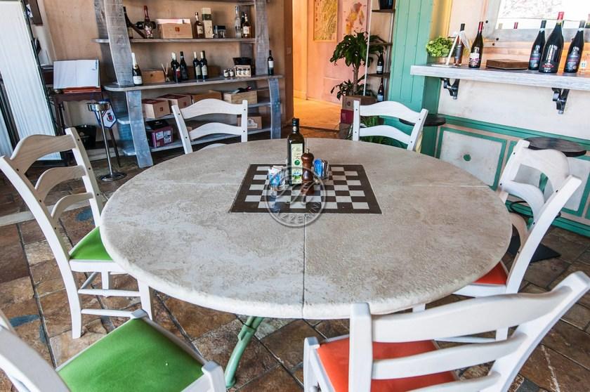 GH LAZZERINI Круглый каменный стол sun-id-1397550 - Вид №1