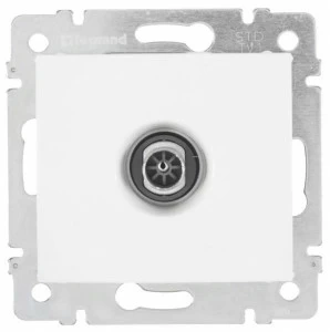 Розетка телевизионная Legrand Valena TV проходная белая