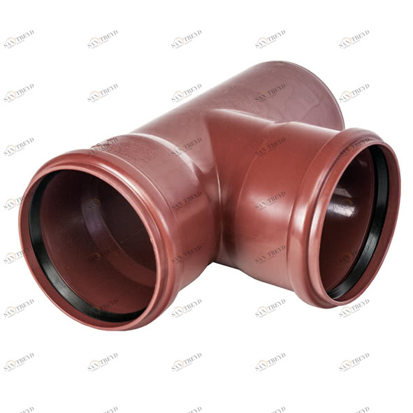 8M3187E125125 SANHA M3-187E тройник, угол 87,5°  DN 125x125 / OD 125x125 мм 