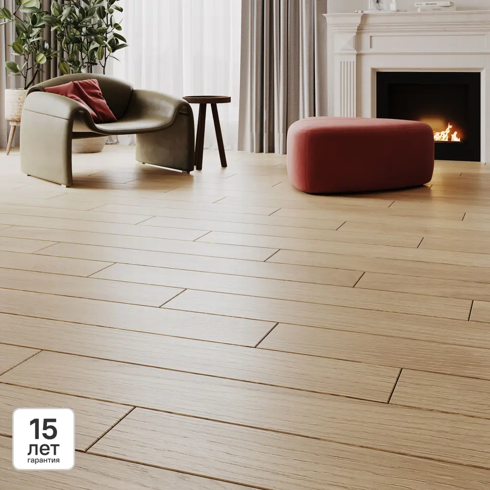 Ламинат KREAFORTA Велью 32 класс толщина 8 мм с фаской 2.22 м² STLM-2171058