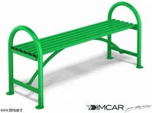 DIMCAR Скамья из оцинкованной стали без спинки City 1113
