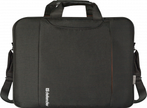 26084 сумка для ноутбука geek 15.6" черный, карман Defender