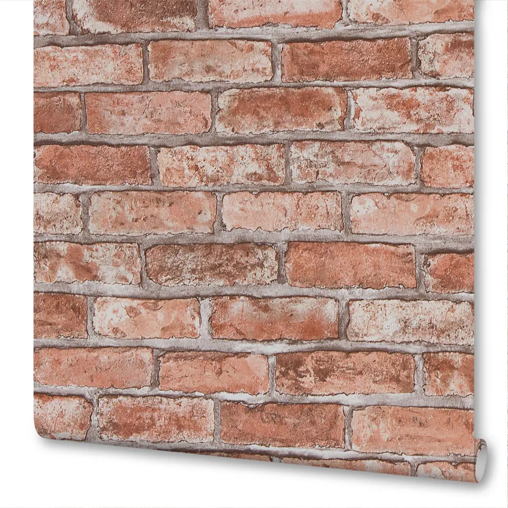 Обои флизелиновые Euro Decor Лофт коричневые 1.06 м 1093-14 18595313 STLM-2049602