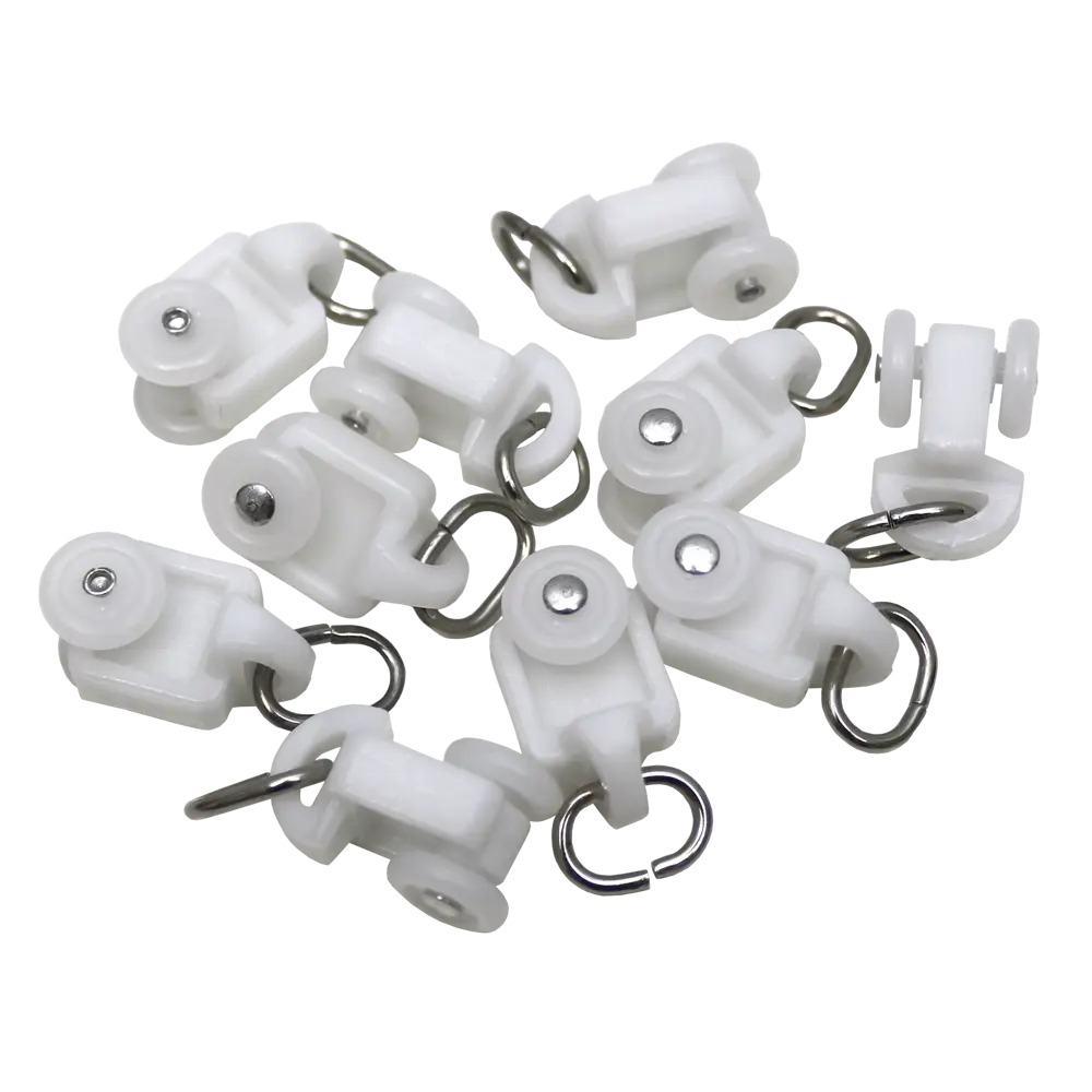 Бегунок для электрокарниза 2.5 см цвет белый 10 шт ЭСКАР STLM-2007153