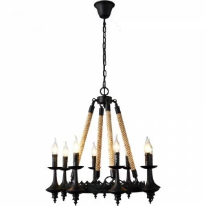 Подвесная люстра Loft IT Loft1862-8 LOFT IT ДИЗАЙНЕРСКИЕ, LOFT1862 075109 Черный