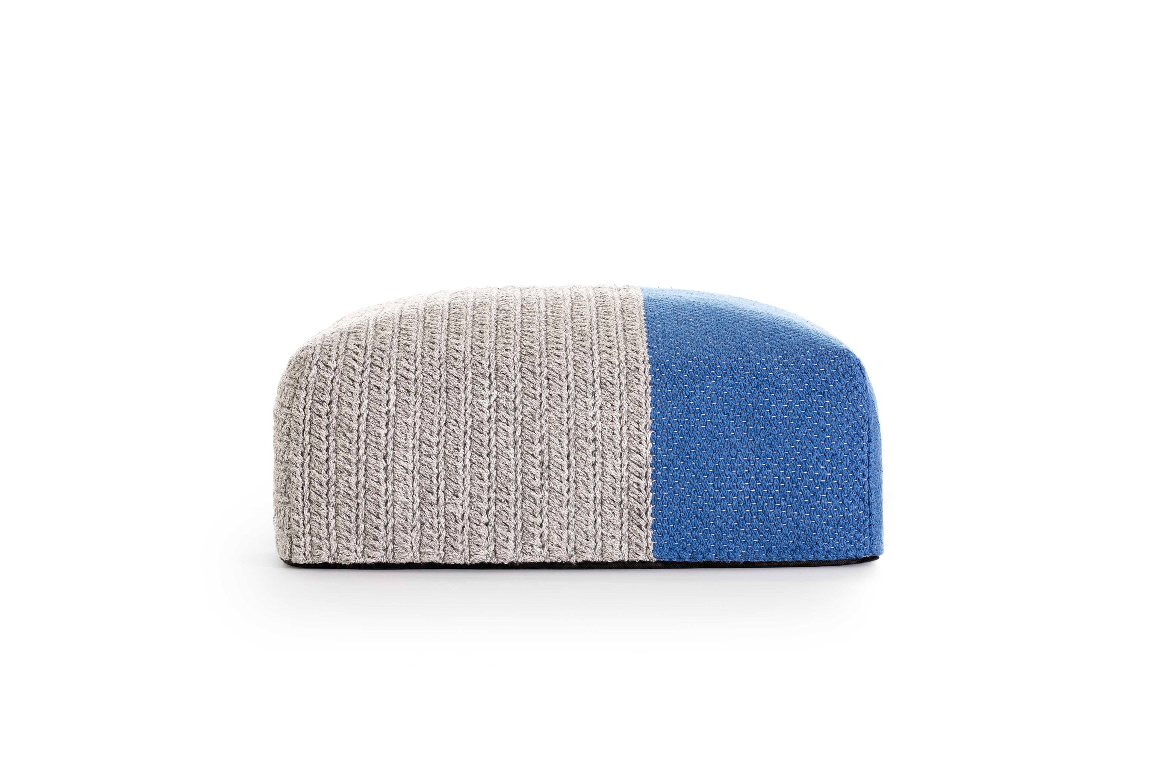 Переработанный ПЭТ квадратный садовый пуфик GAN Mangas Outdoor ARCH-00036754 - Вид №15