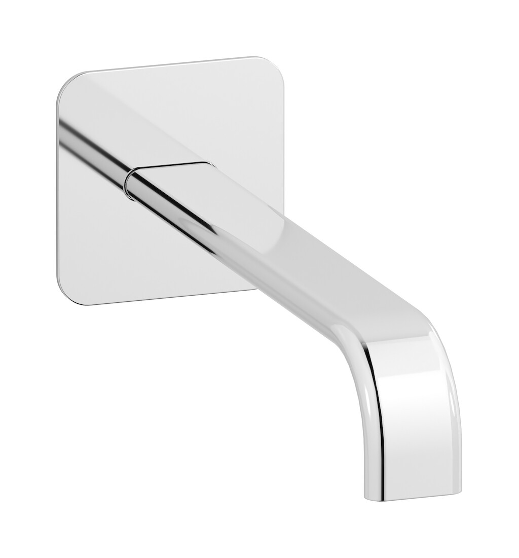 Длинный настенный излив для ванны WE ARE IB aa740ss Chrome Superbox 