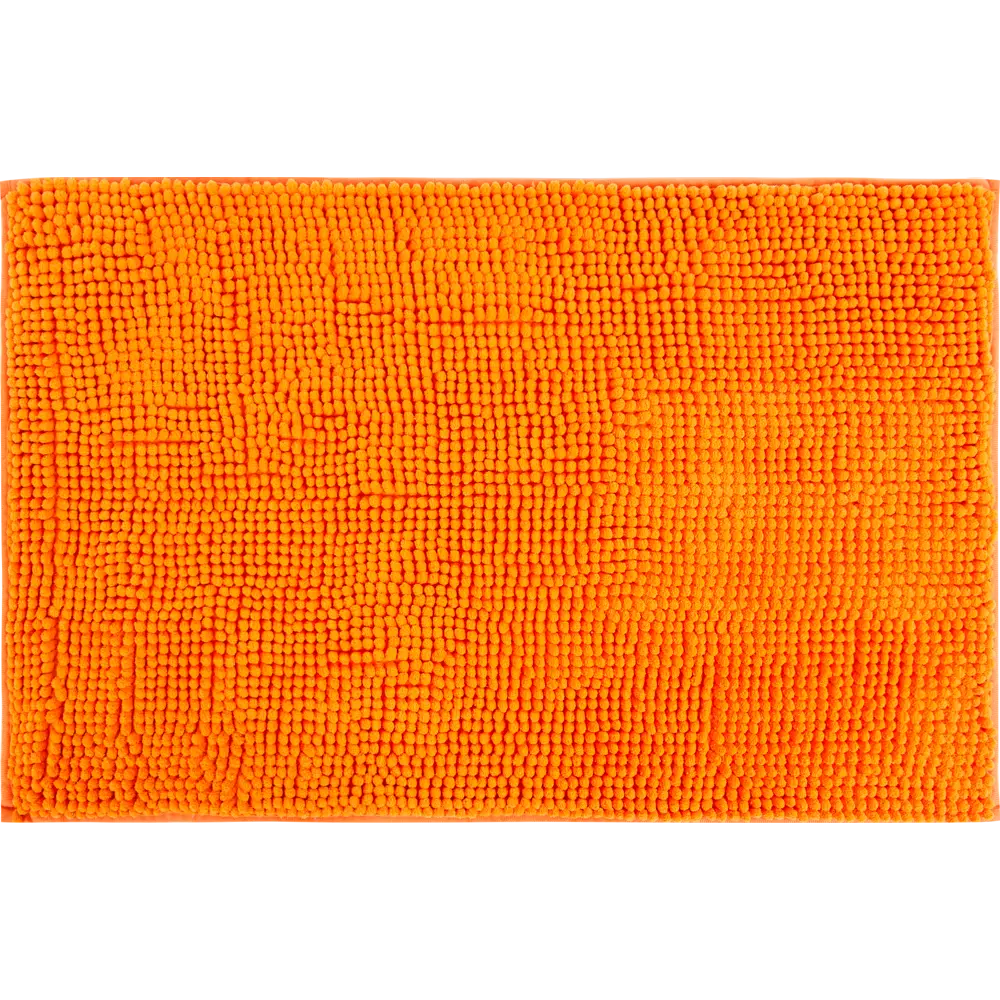 Коврик для ванной Swensa Merci 45х70 см цвет оранжевый STLM-2205626