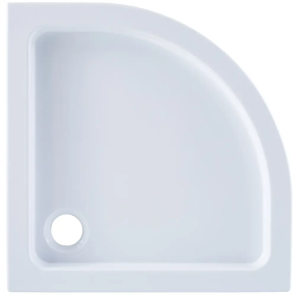 Душевой поддон SENSEA Basic угловой 80×80 см белый акрил 82658171 STLM-0033004 - Вид №1