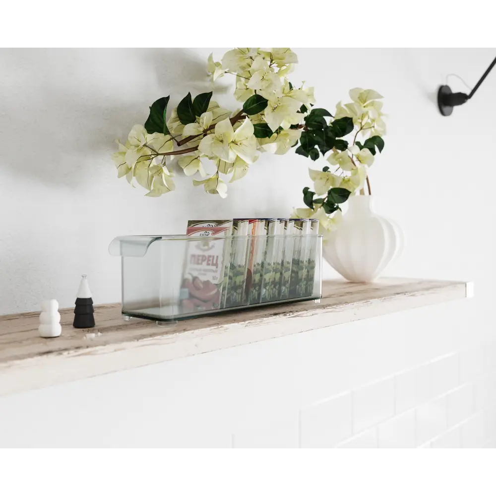 Органайзер BEROSSI прозрачный 2.4 л для систем хранения 82742925 STLM-0035281 - Вид №8